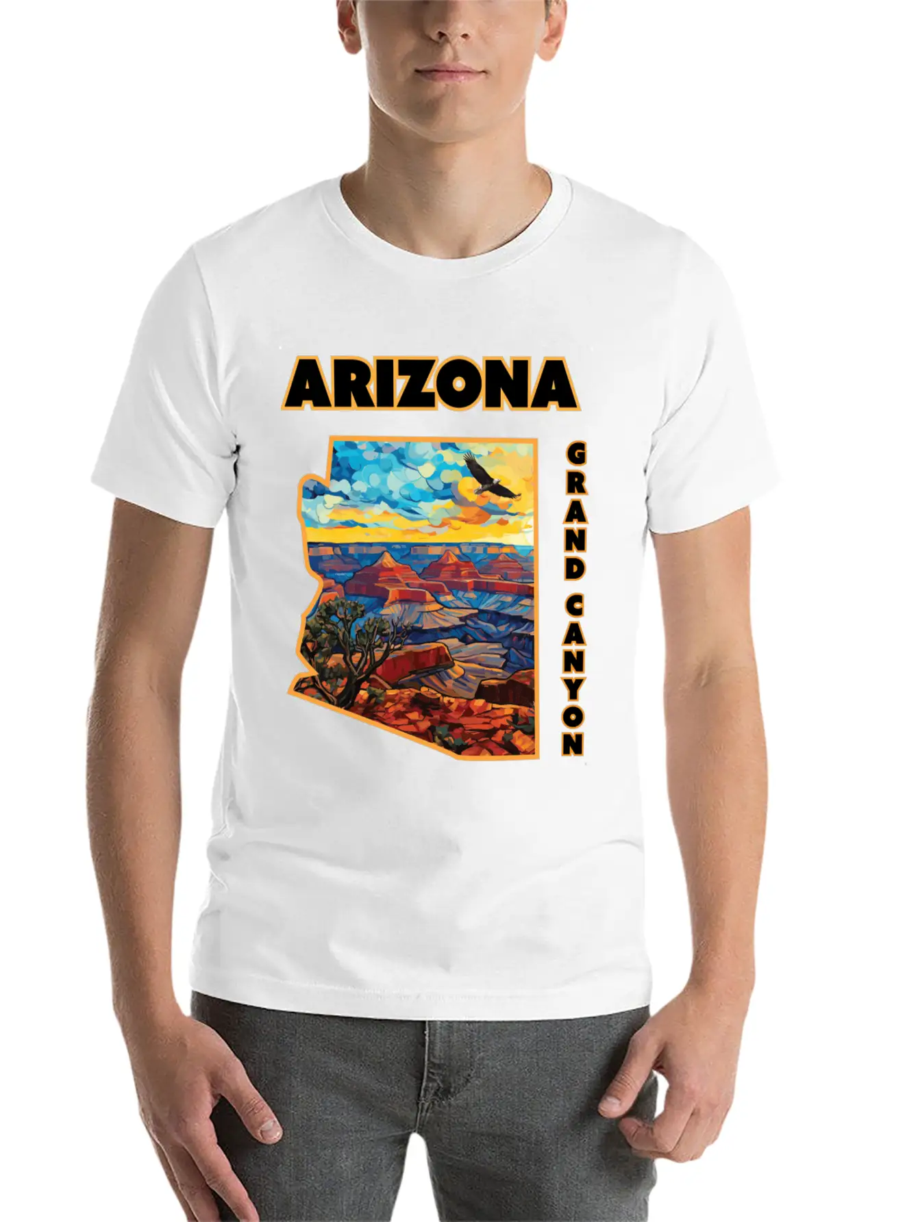 Arizona Grand Canyon Soft Cotton Short Sleeve Tee ¨C Unisex Wardrobe Staple