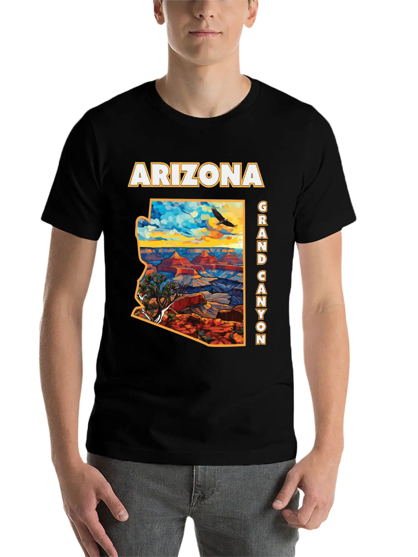 Arizona Grand Canyon Soft Cotton Short Sleeve Tee ¨C Unisex Wardrobe Staple