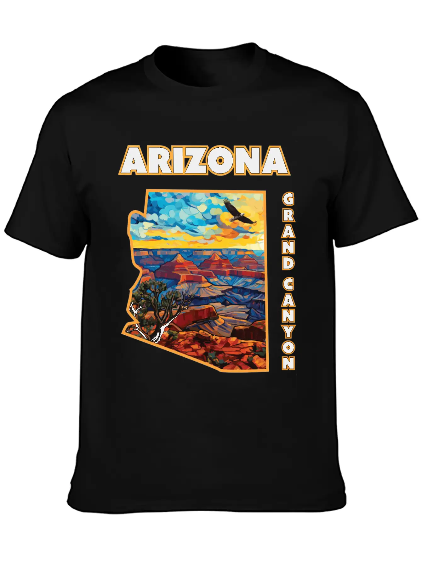 Arizona Grand Canyon Soft Cotton Short Sleeve Tee ¨C Unisex Wardrobe Staple