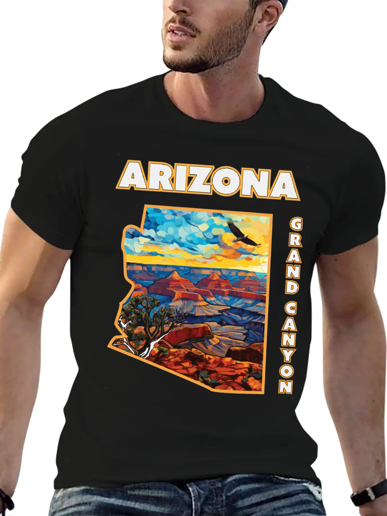 Arizona Grand Canyon Soft Cotton Short Sleeve Tee ¨C Unisex Wardrobe Staple