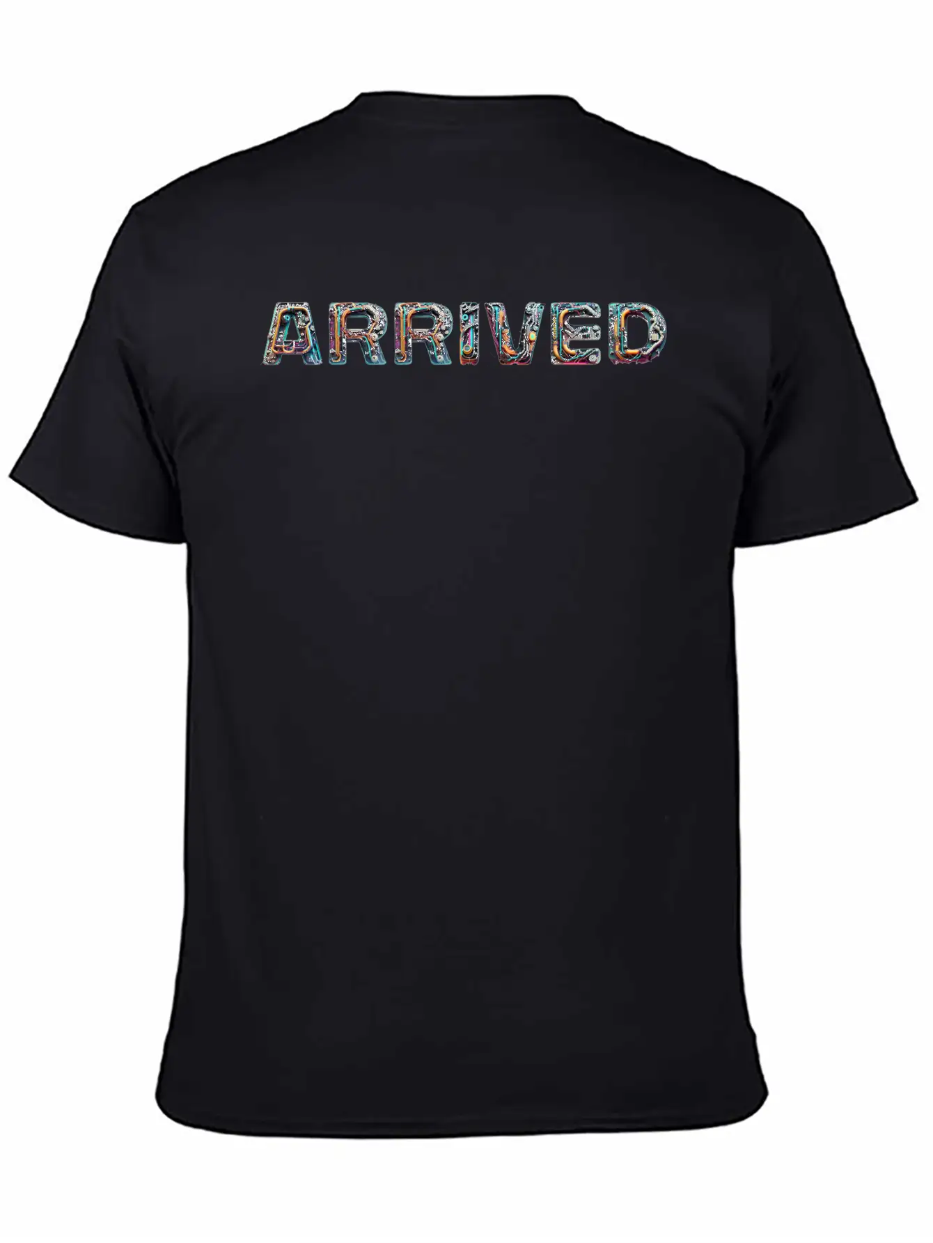 ARRIVED Cyber TextArt Essential Cotton Tee For Daily Outfits ¨C Unisex Style