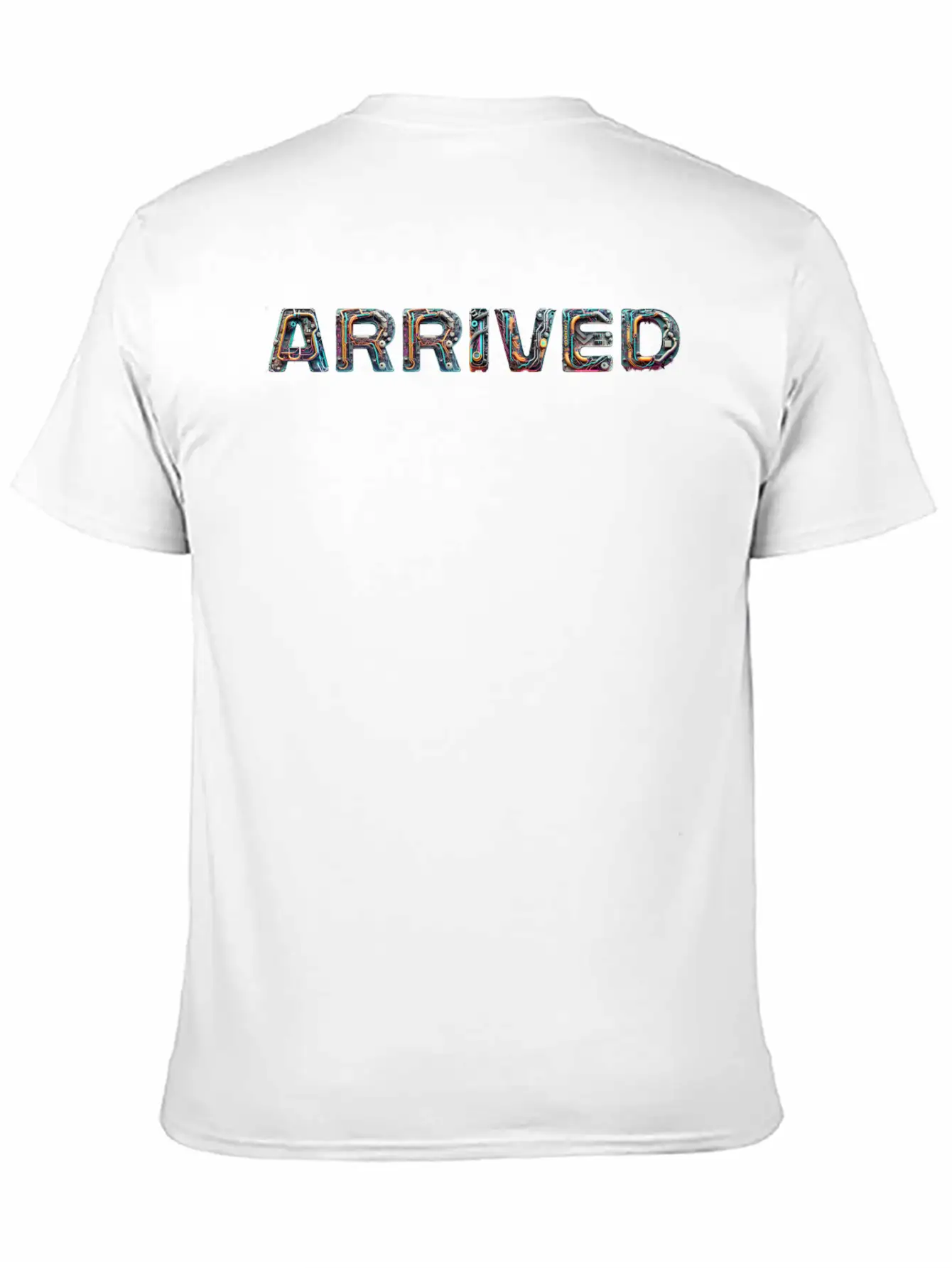 ARRIVED Cyber TextArt Essential Cotton Tee For Daily Outfits ¨C Unisex Style