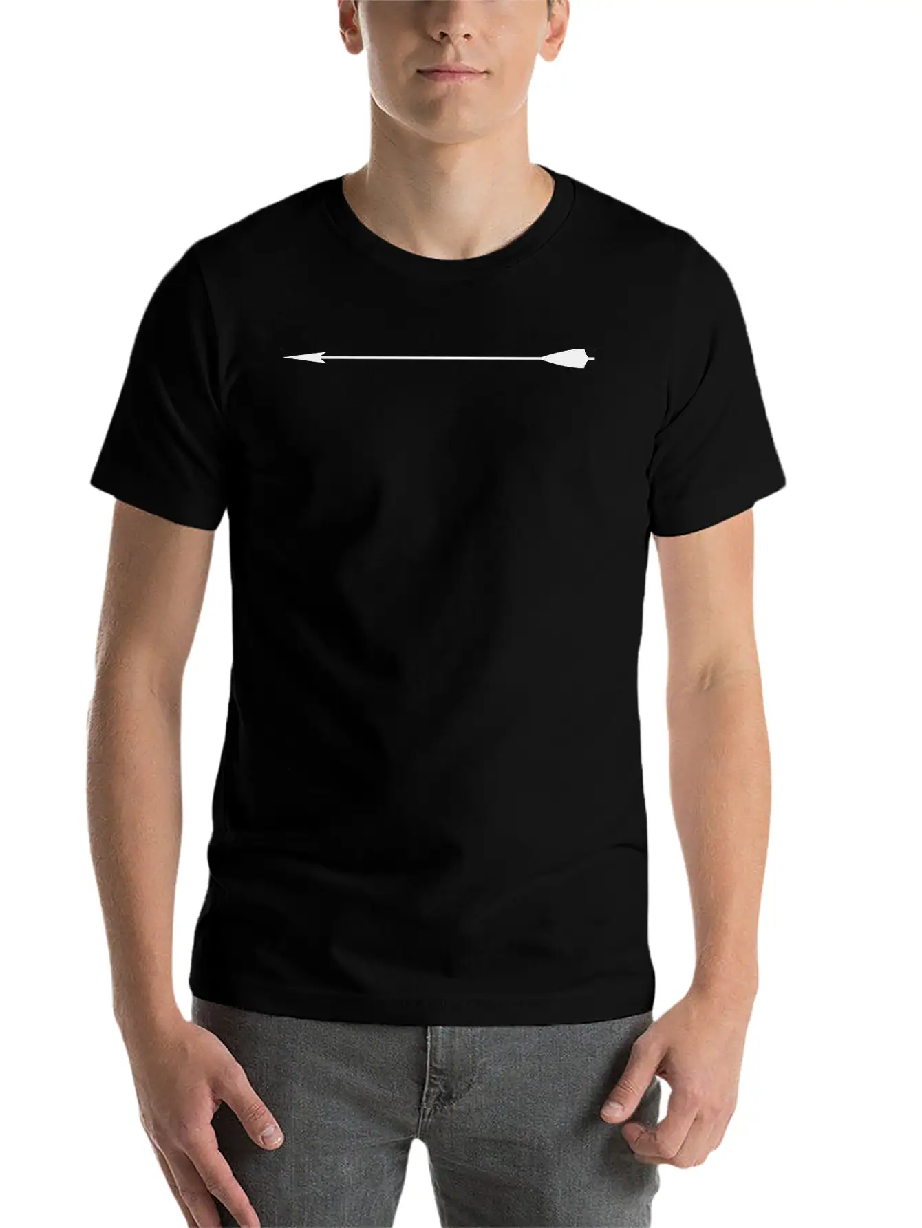 Arrow2 Basic Graphic T-Shirt ¨C Daily Comfort In Soft Cotton