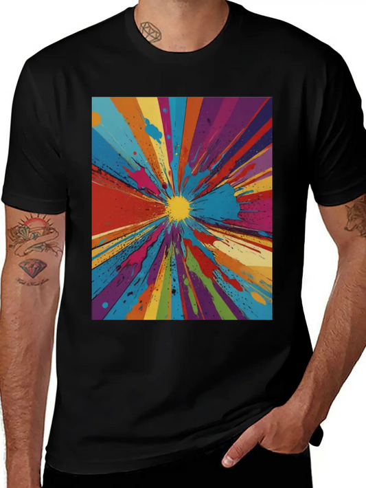Artfully Designed Pop Art T-Shirt Basic Graphic T-Shirt ¨C Daily Comfort In Soft Cotton