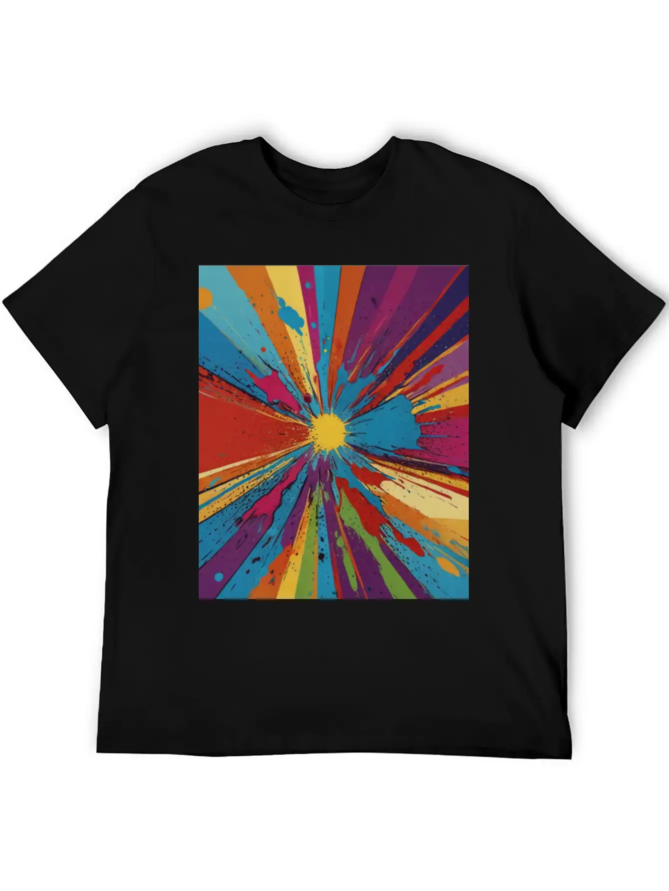Artfully Designed Pop Art T-Shirt Basic Graphic T-Shirt ¨C Daily Comfort In Soft Cotton