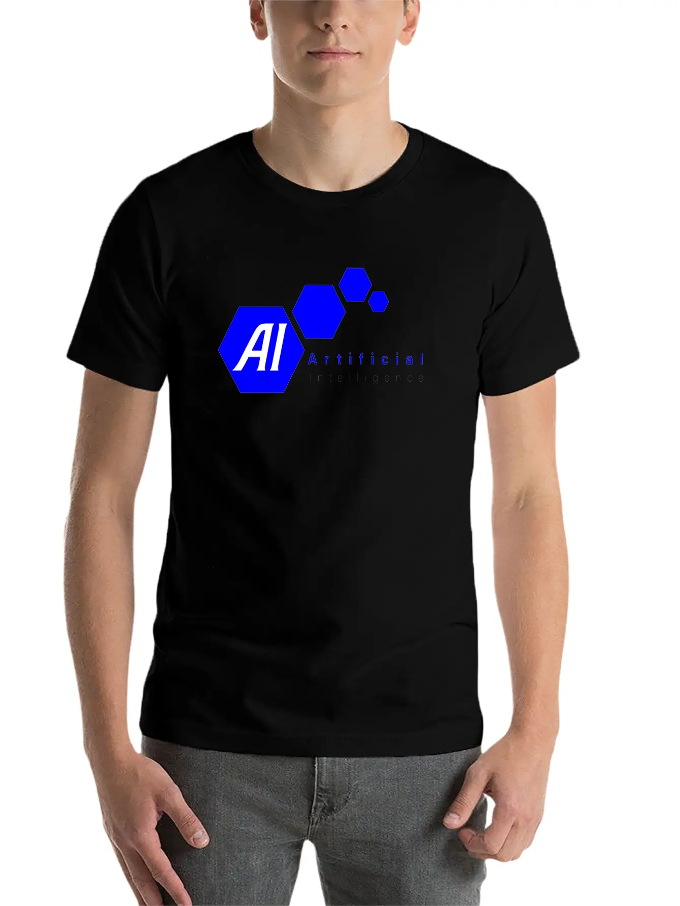 Artificial Intelligence T-shirt Soft Cotton Short Sleeve Tee ¨C Unisex Wardrobe Staple