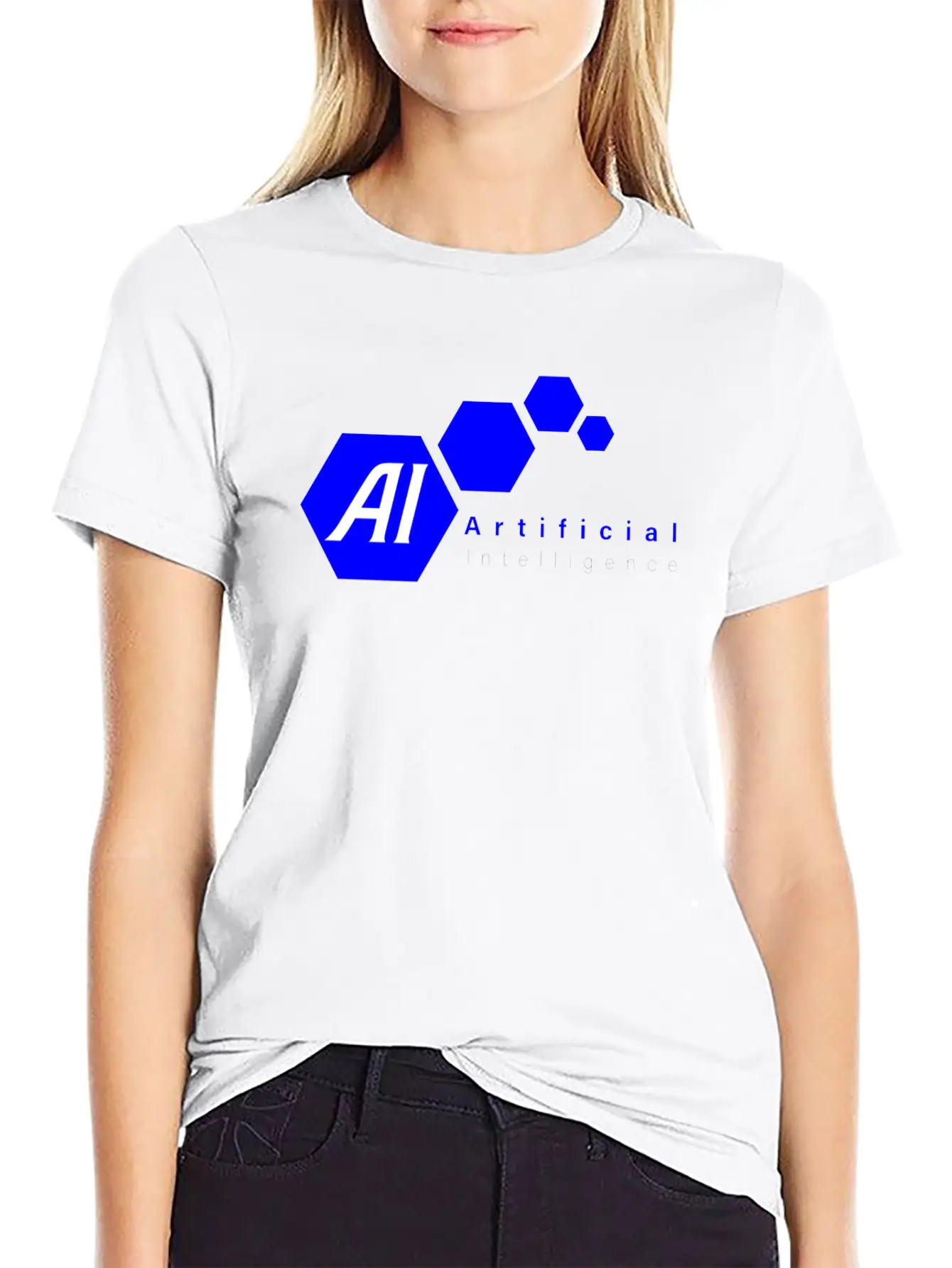 Artificial Intelligence T-shirt Soft Cotton Short Sleeve Tee ¨C Unisex Wardrobe Staple