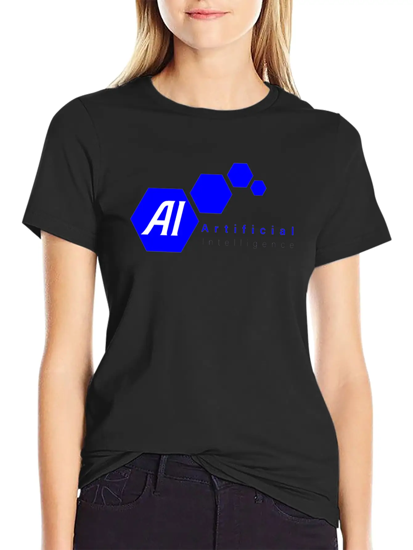 Artificial Intelligence T-shirt Soft Cotton Short Sleeve Tee ¨C Unisex Wardrobe Staple