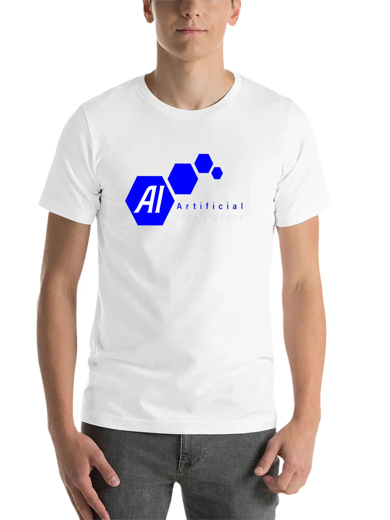 Artificial Intelligence T-shirt Soft Cotton Short Sleeve Tee ¨C Unisex Wardrobe Staple