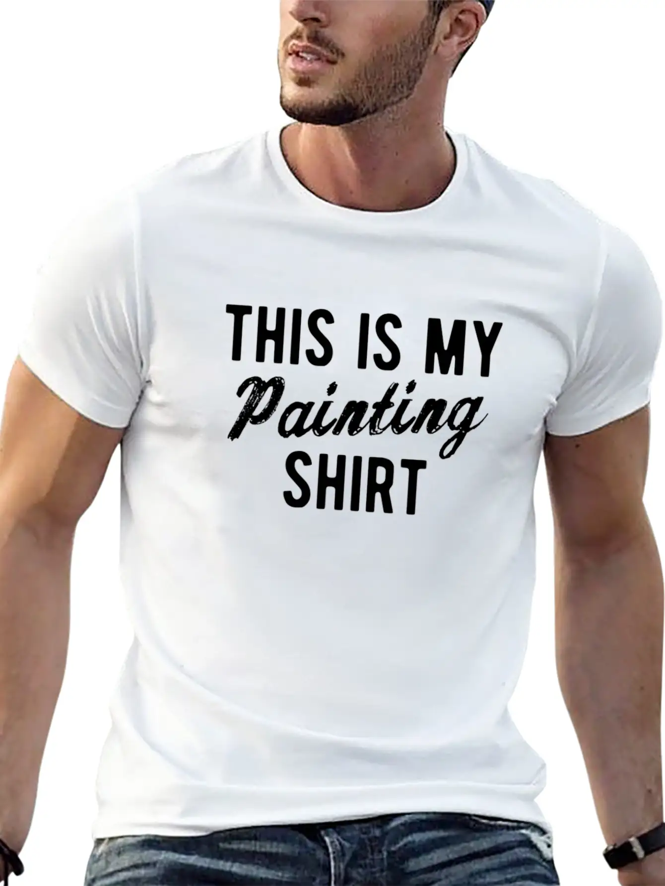 Artist Painting Painter Art Paint Art Teacher Gift Basic Graphic T-Shirt ¨C Daily Comfort In Soft Cotton