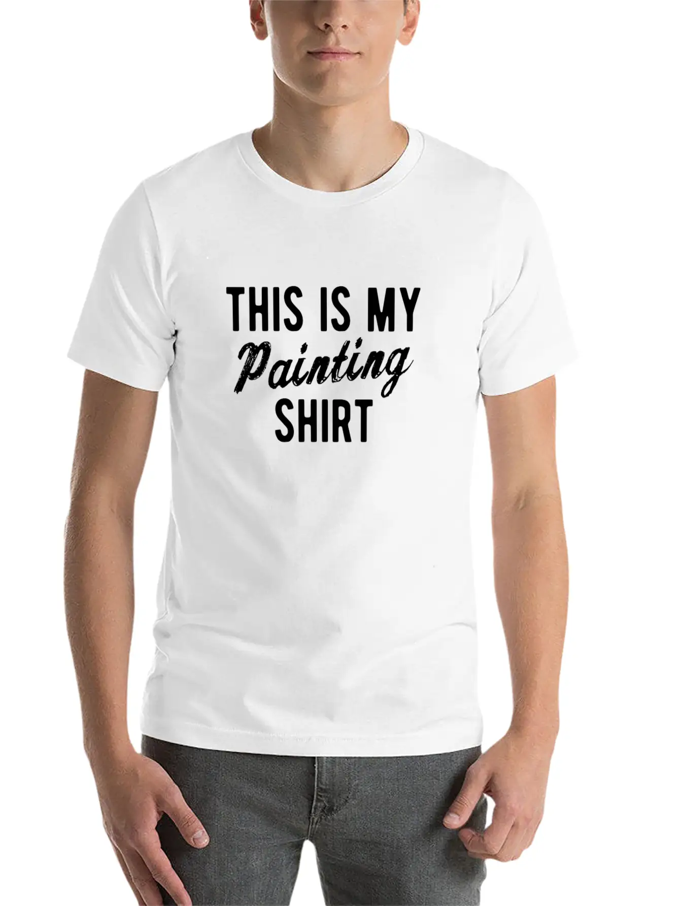 Artist Painting Painter Art Paint Art Teacher Gift Basic Graphic T-Shirt ¨C Daily Comfort In Soft Cotton
