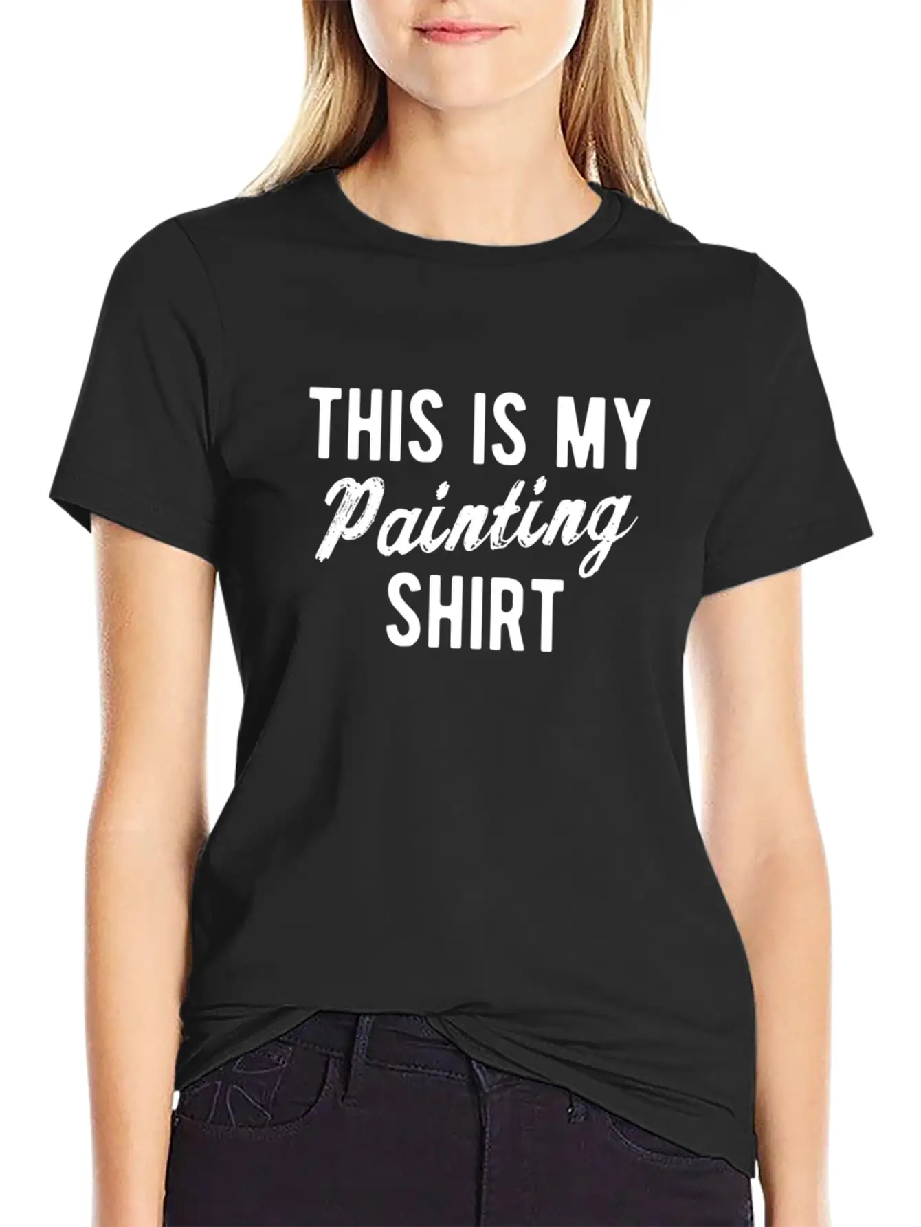 Artist Painting Painter Art Paint Art Teacher Gift Basic Graphic T-Shirt ¨C Daily Comfort In Soft Cotton