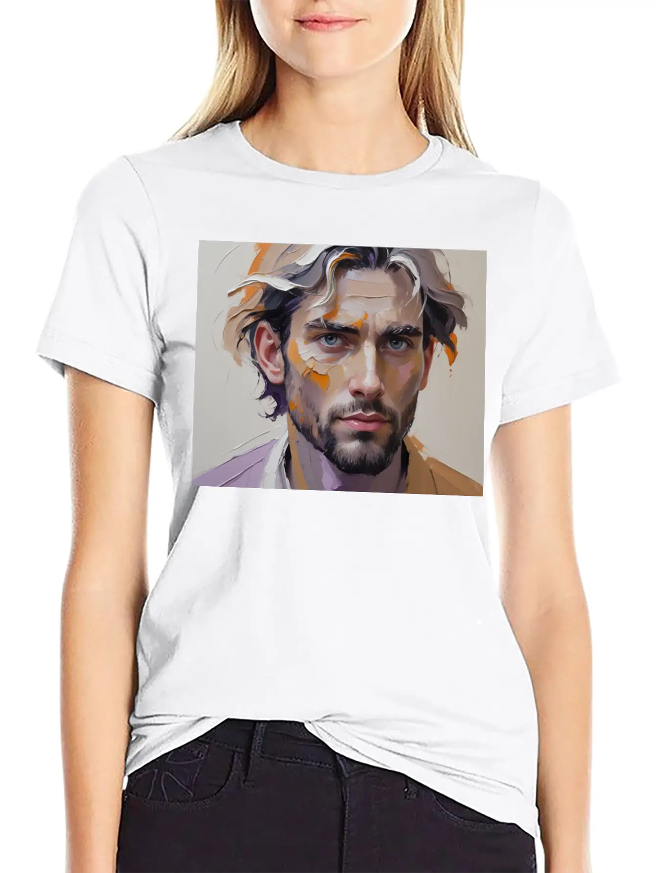 Artwork Soft Cotton Short Sleeve Tee ¨C Unisex Wardrobe Staple