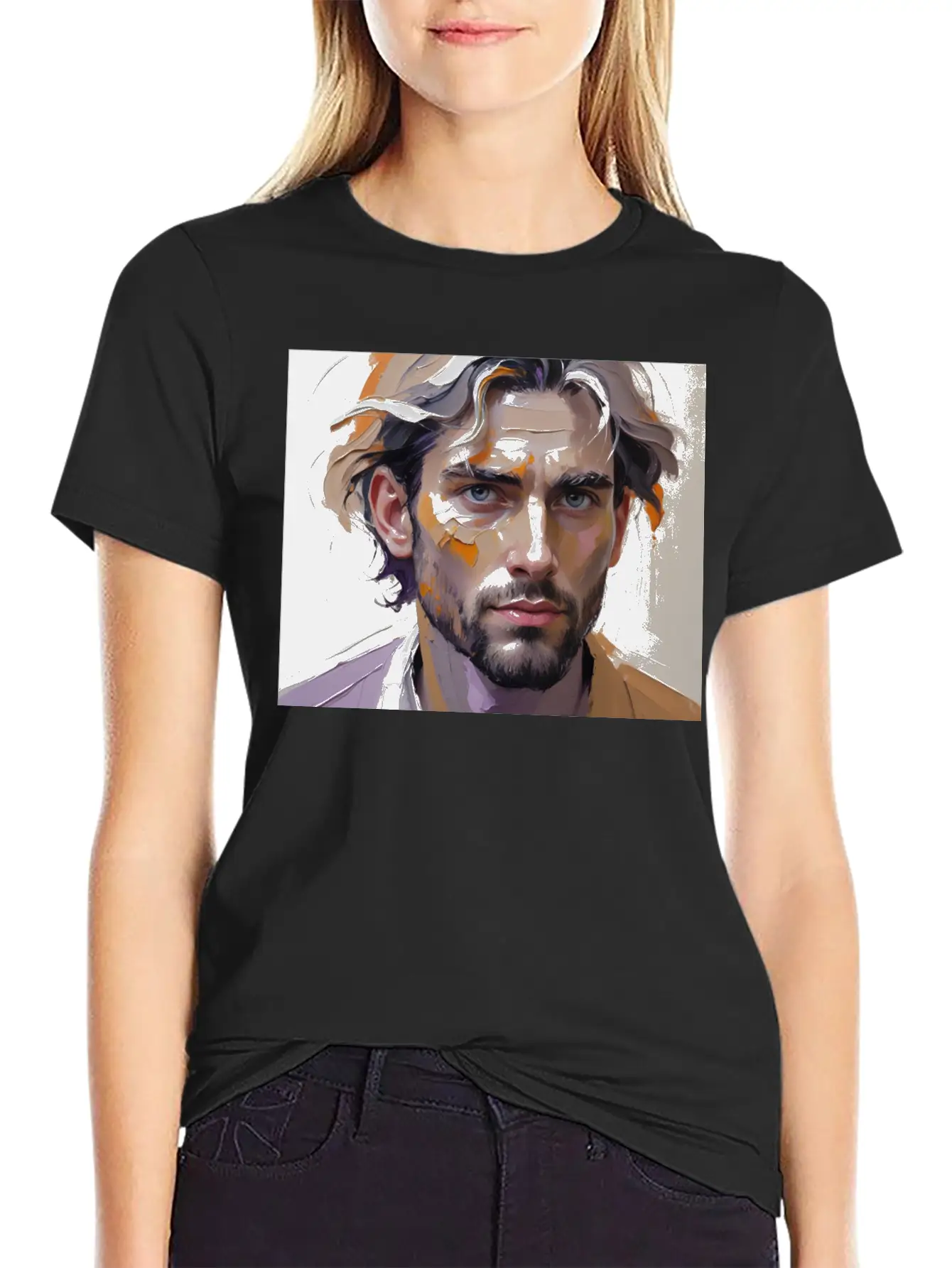 Artwork Soft Cotton Short Sleeve Tee ¨C Unisex Wardrobe Staple