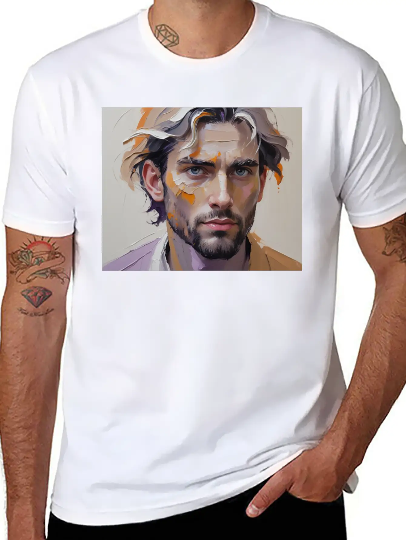 Artwork Soft Cotton Short Sleeve Tee ¨C Unisex Wardrobe Staple