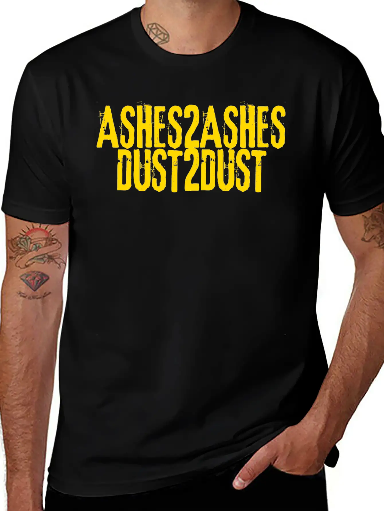 Ashes To Ashes Dust To Dust Soft Cotton Short Sleeve Tee ¨C Unisex Wardrobe Staple