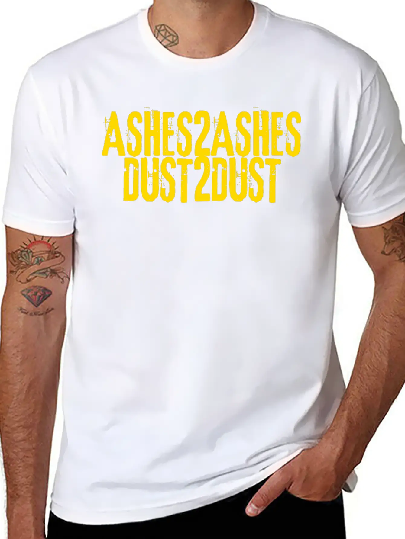 Ashes To Ashes Dust To Dust Soft Cotton Short Sleeve Tee ¨C Unisex Wardrobe Staple