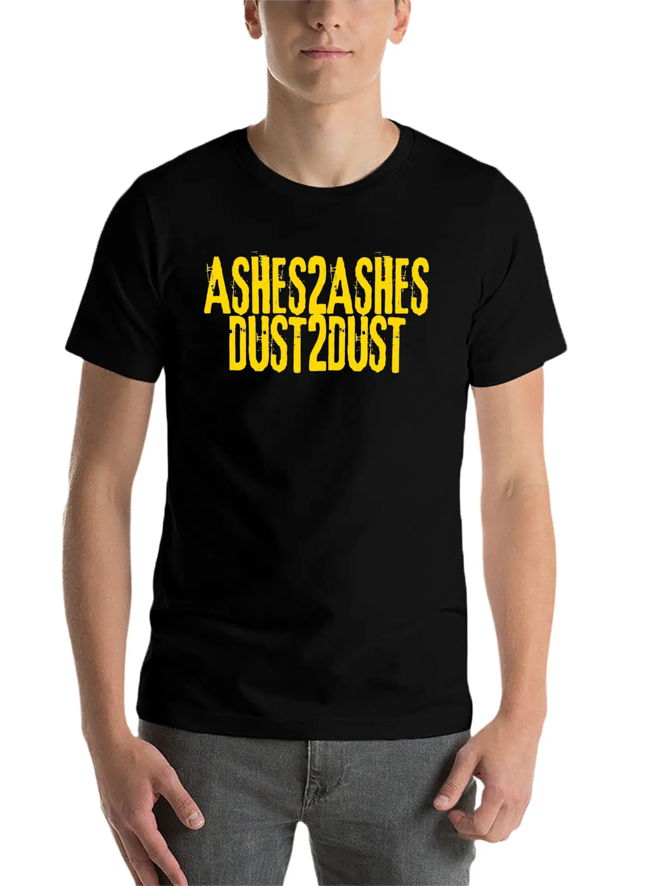 Ashes To Ashes Dust To Dust Soft Cotton Short Sleeve Tee ¨C Unisex Wardrobe Staple