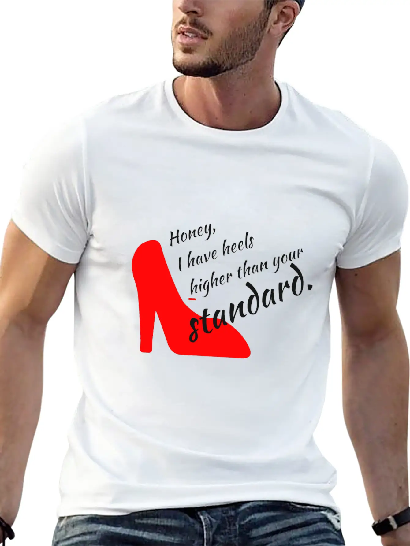 Attitude Basic Graphic T-Shirt ¨C Daily Comfort In Soft Cotton