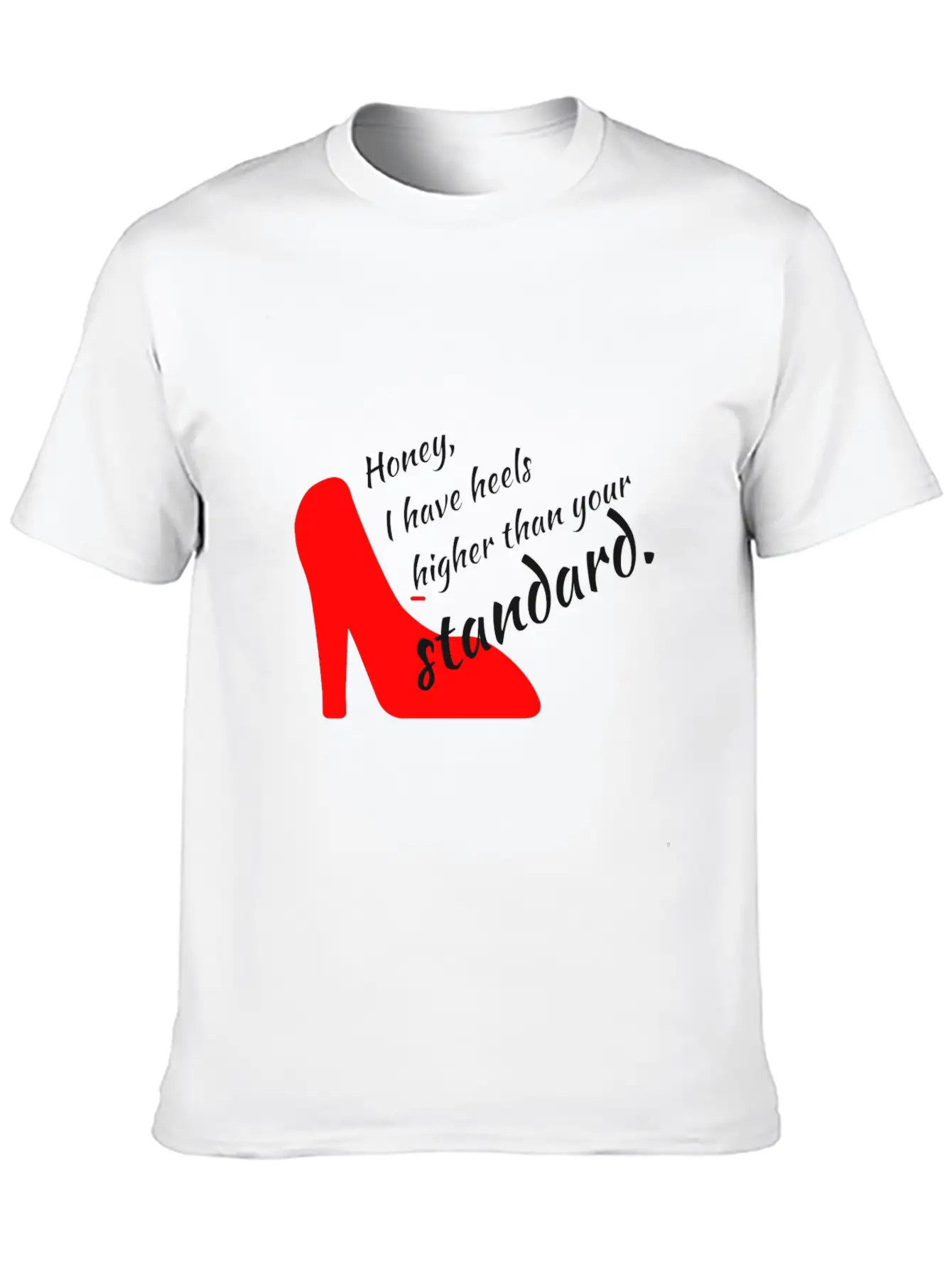 Attitude Basic Graphic T-Shirt ¨C Daily Comfort In Soft Cotton