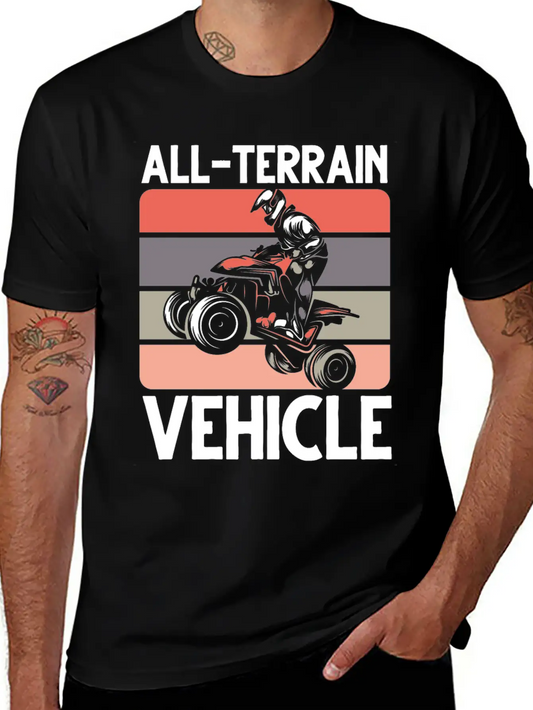 ATV Quad All-Terrain Vehicle Racing Soft Cotton Short Sleeve Tee ¨C Unisex Wardrobe Staple