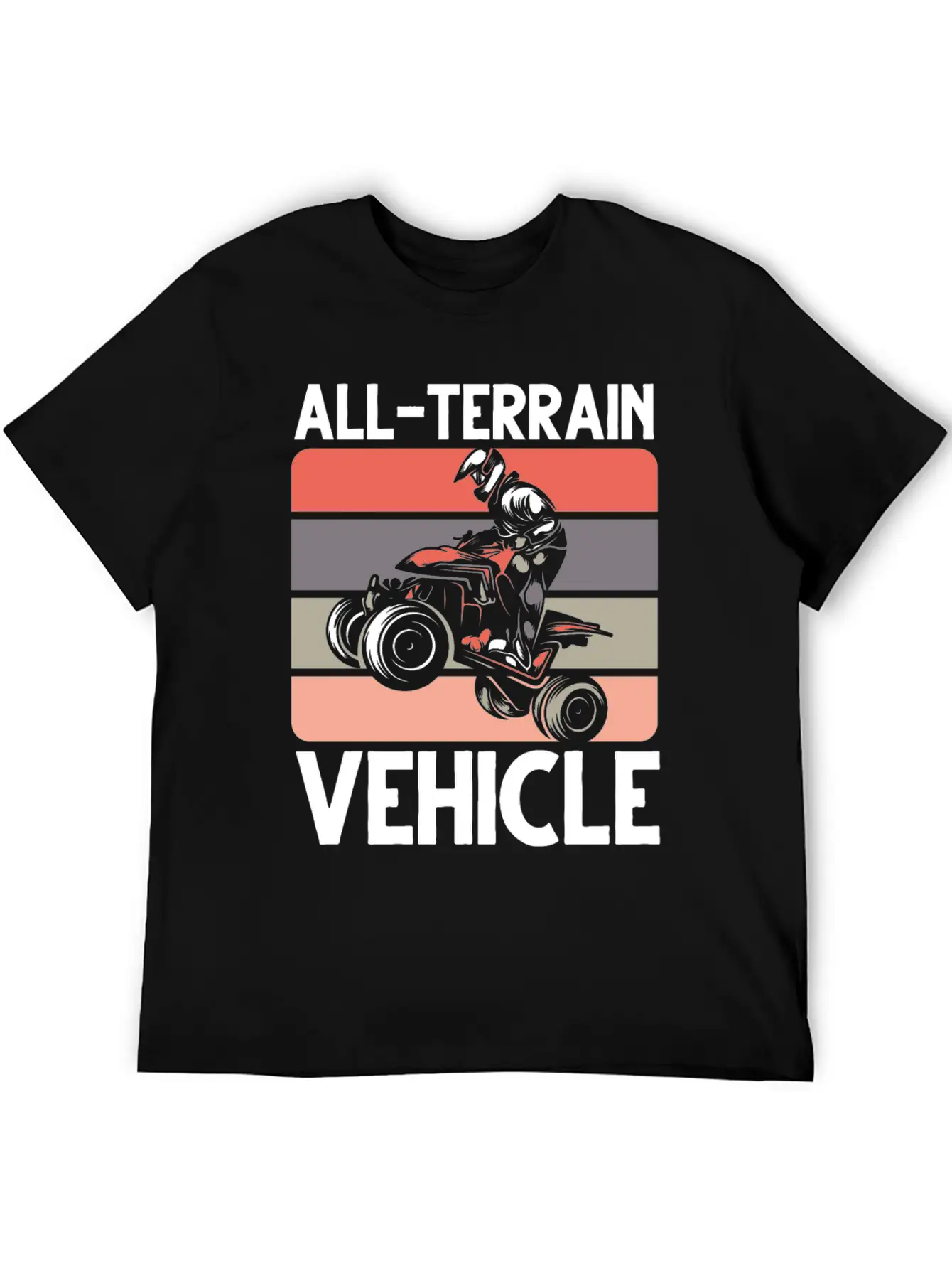 ATV Quad All-Terrain Vehicle Racing Soft Cotton Short Sleeve Tee ¨C Unisex Wardrobe Staple