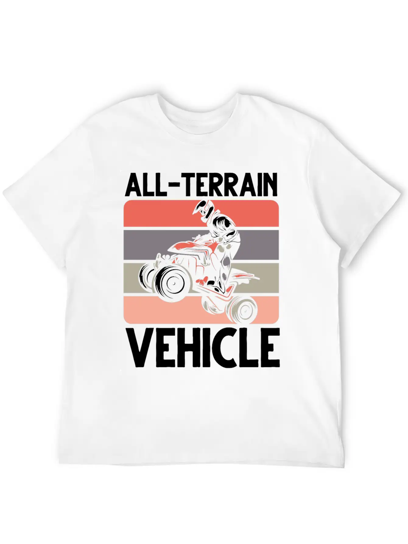 ATV Quad All-Terrain Vehicle Racing Soft Cotton Short Sleeve Tee ¨C Unisex Wardrobe Staple