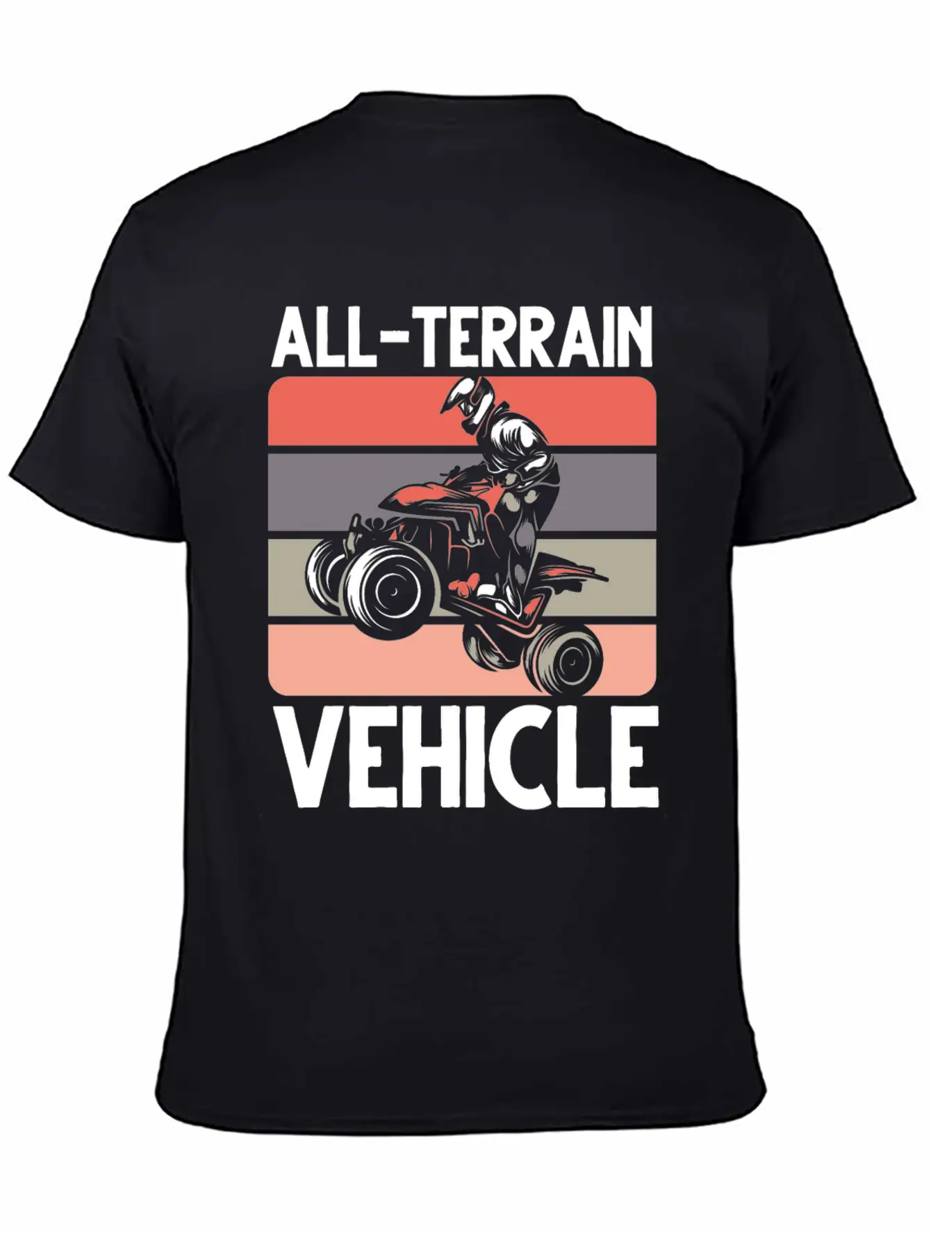 ATV Quad All-Terrain Vehicle Racing Soft Cotton Short Sleeve Tee ¨C Unisex Wardrobe Staple