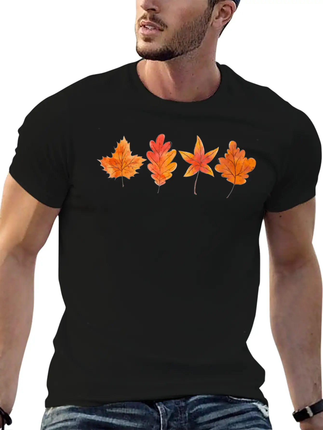 Autumn Fall Basic Graphic T-Shirt ¨C Daily Comfort In Soft Cotton