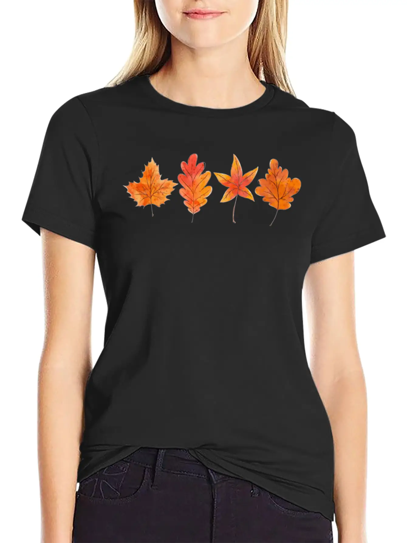Autumn Fall Basic Graphic T-Shirt ¨C Daily Comfort In Soft Cotton
