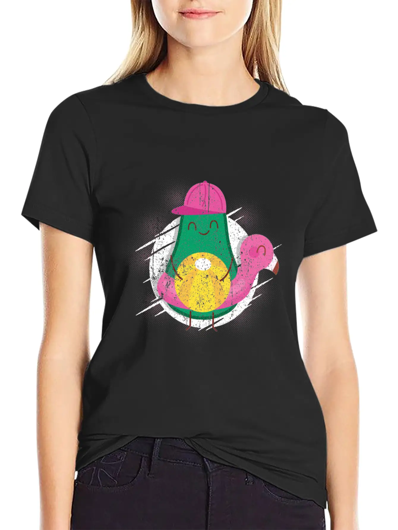 Avocado T Shirt Vegan Keto Avocado Diet Pregnant Basic Graphic T-Shirt ¨C Daily Comfort In Soft Cotton