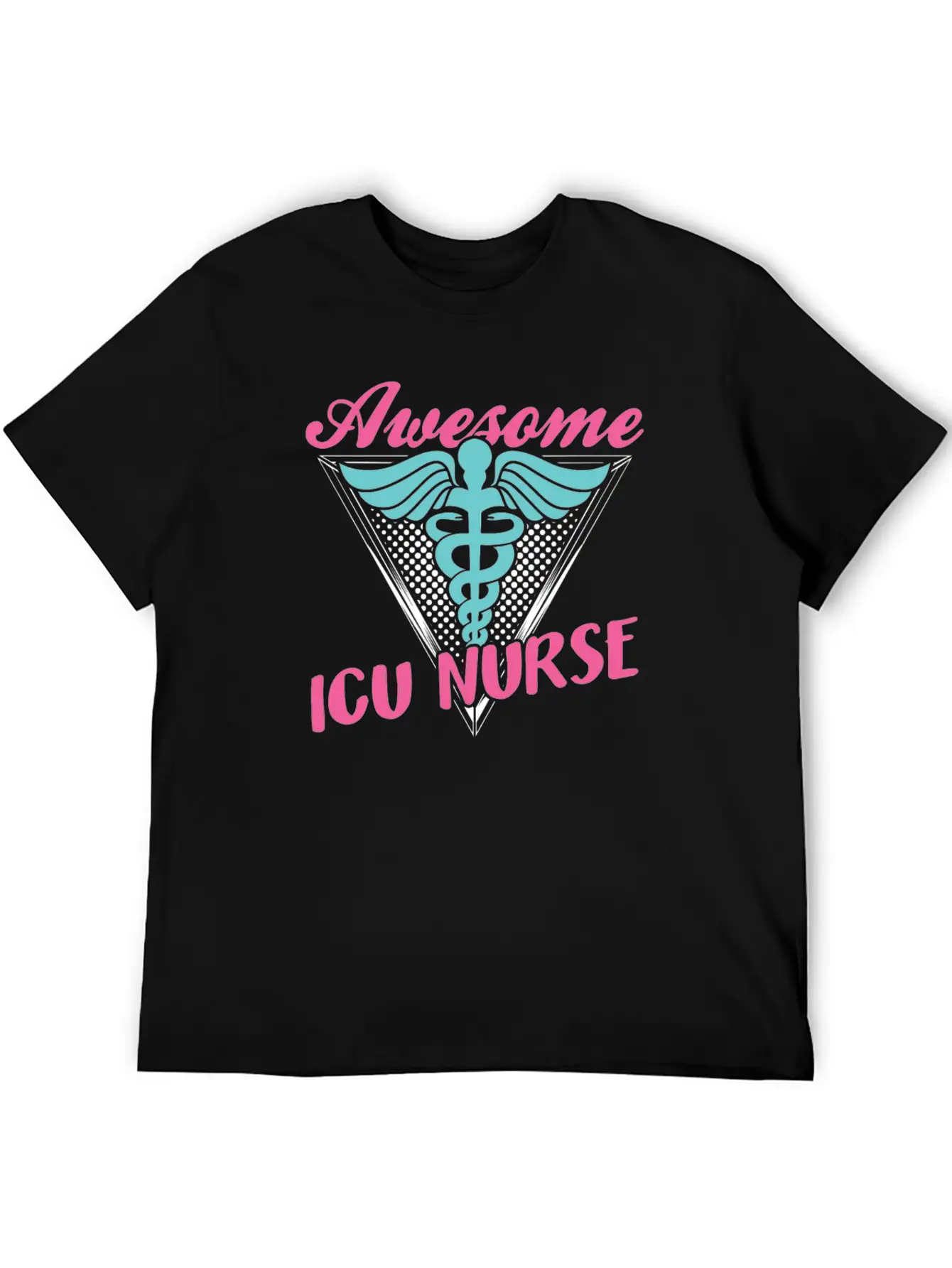 Awesome Icu Nurse Nursing Hospital ICE Essential Cotton Tee For Daily Outfits ¨C Unisex Style