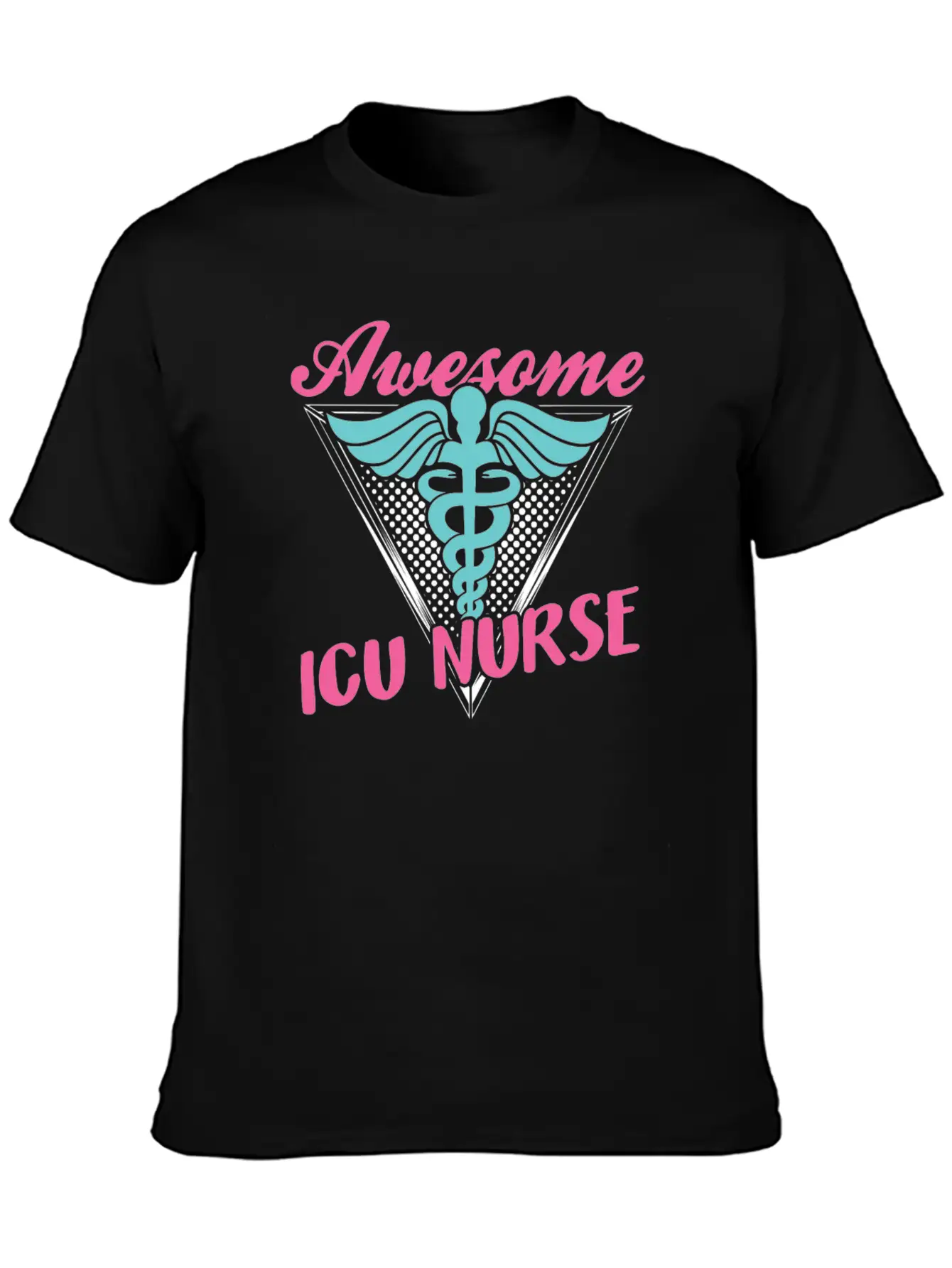Awesome Icu Nurse Nursing Hospital ICE Essential Cotton Tee For Daily Outfits ¨C Unisex Style