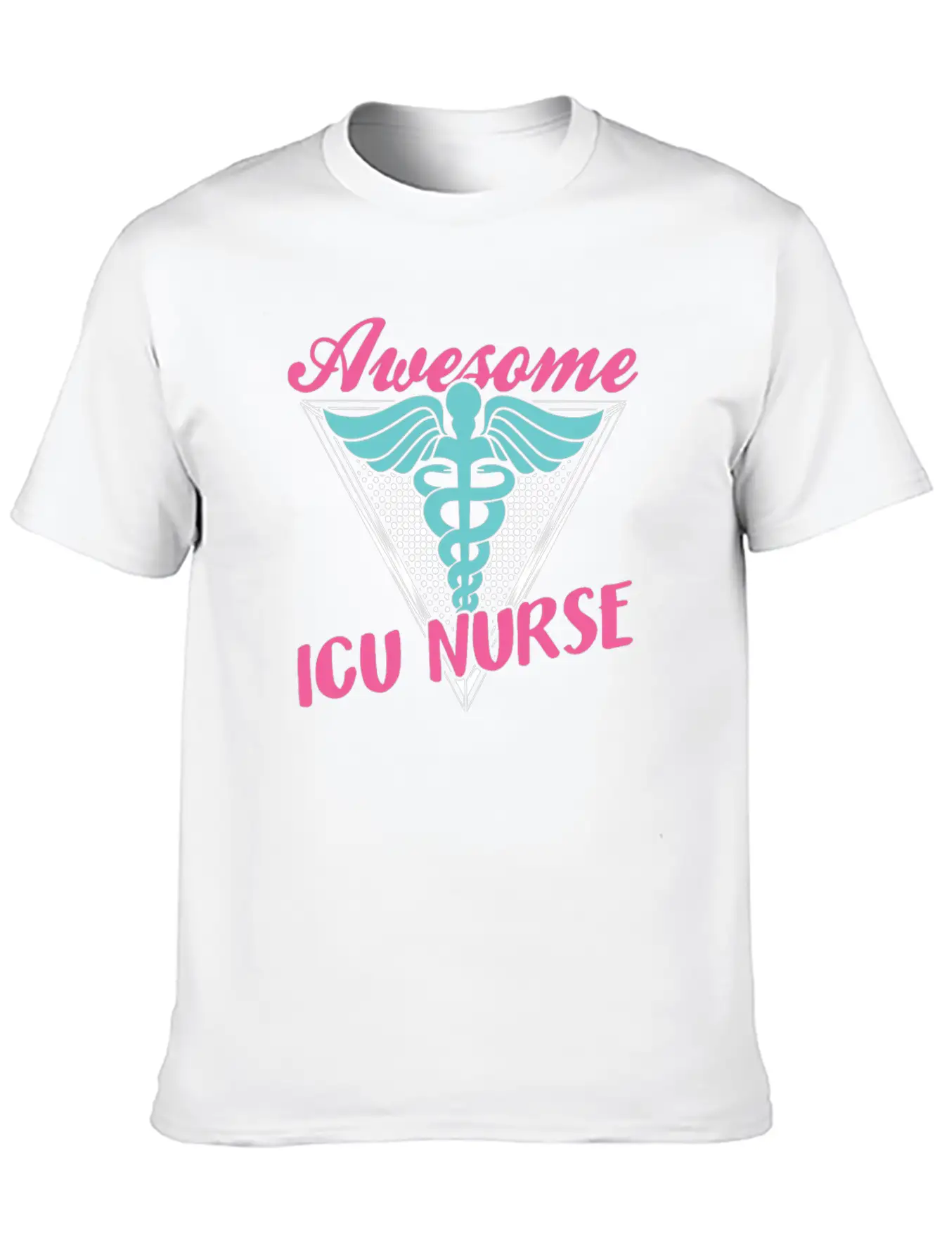 Awesome Icu Nurse Nursing Hospital ICE Essential Cotton Tee For Daily Outfits ¨C Unisex Style