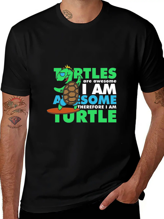 Awesome Turtle Soft Cotton Short Sleeve Tee ¨C Unisex Wardrobe Staple