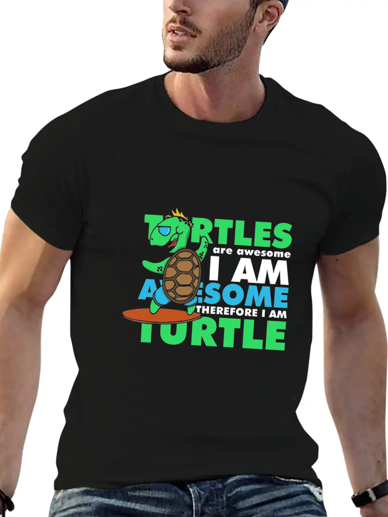 Awesome Turtle Soft Cotton Short Sleeve Tee ¨C Unisex Wardrobe Staple