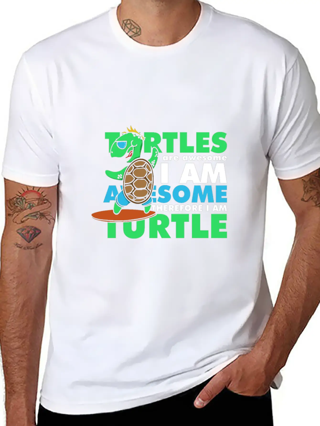 Awesome Turtle Soft Cotton Short Sleeve Tee ¨C Unisex Wardrobe Staple