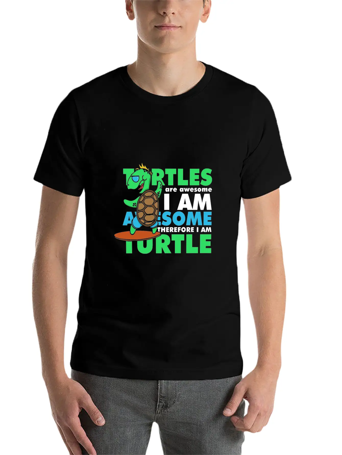 Awesome Turtle Soft Cotton Short Sleeve Tee ¨C Unisex Wardrobe Staple