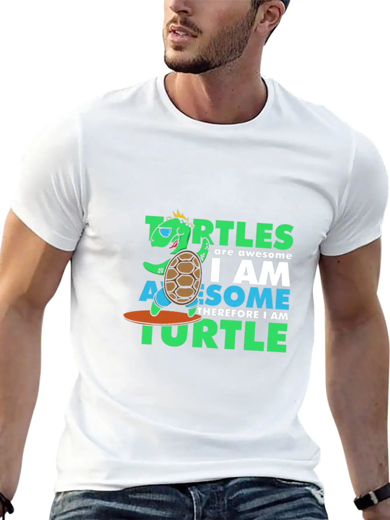 Awesome Turtle Soft Cotton Short Sleeve Tee ¨C Unisex Wardrobe Staple