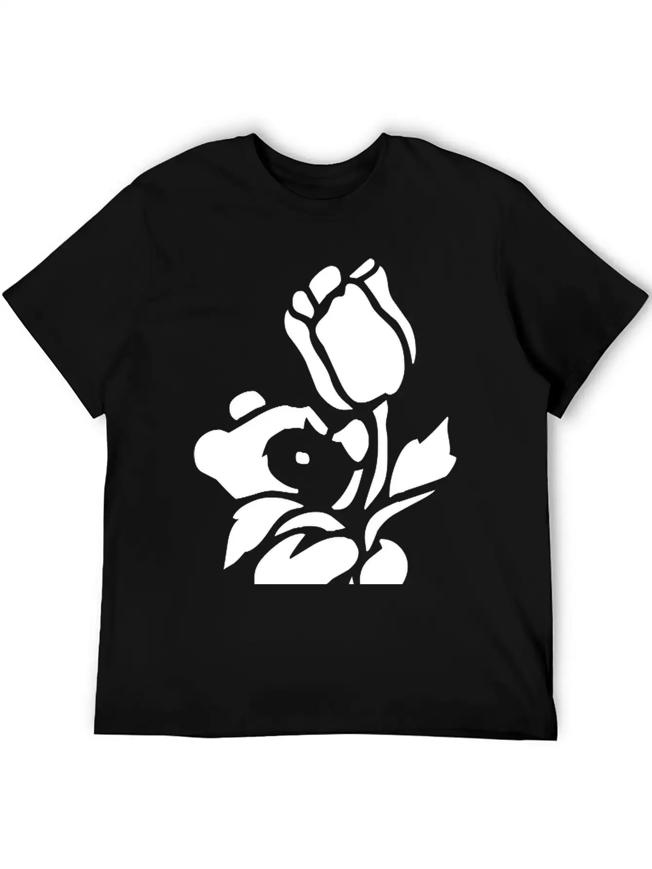 Baby Bear With A Giant Flower Soft Cotton Short Sleeve Tee ¨C Unisex Wardrobe Staple