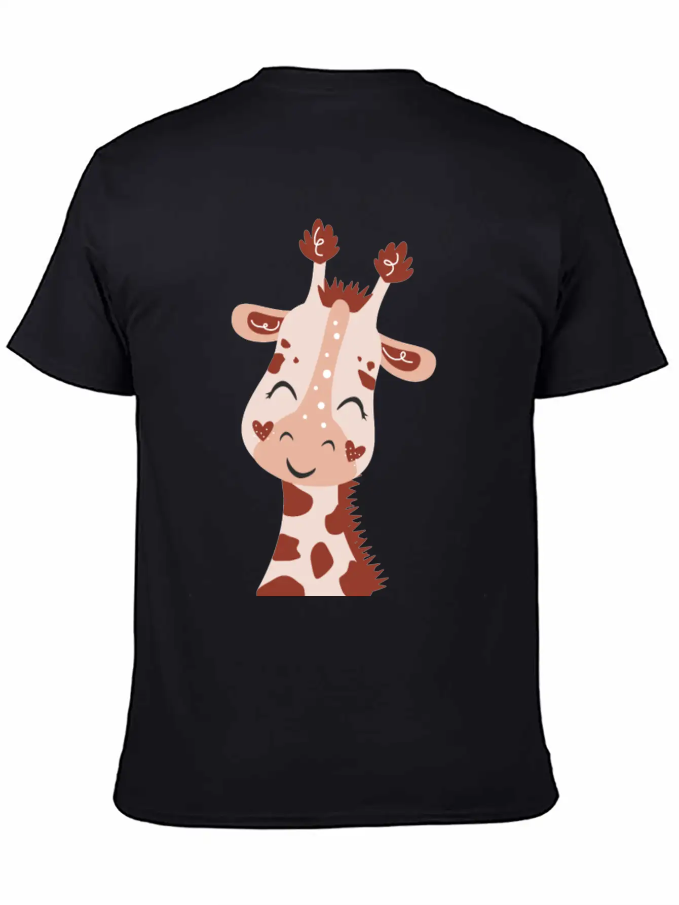 Baby Giraffe Essential Cotton Tee For Daily Outfits ¨C Unisex Style