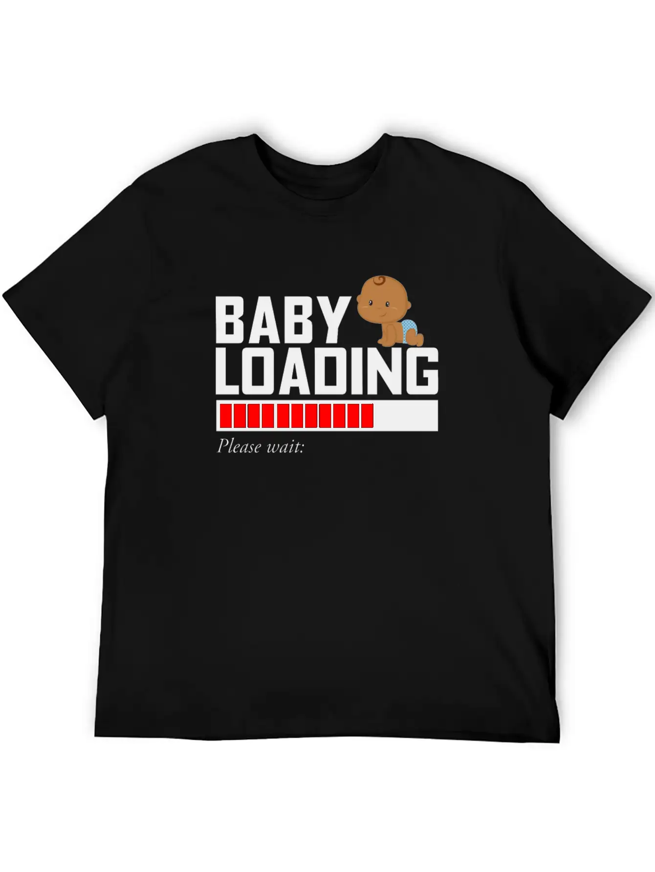 BABY LOADING Essential Cotton Tee For Daily Outfits ¨C Unisex Style
