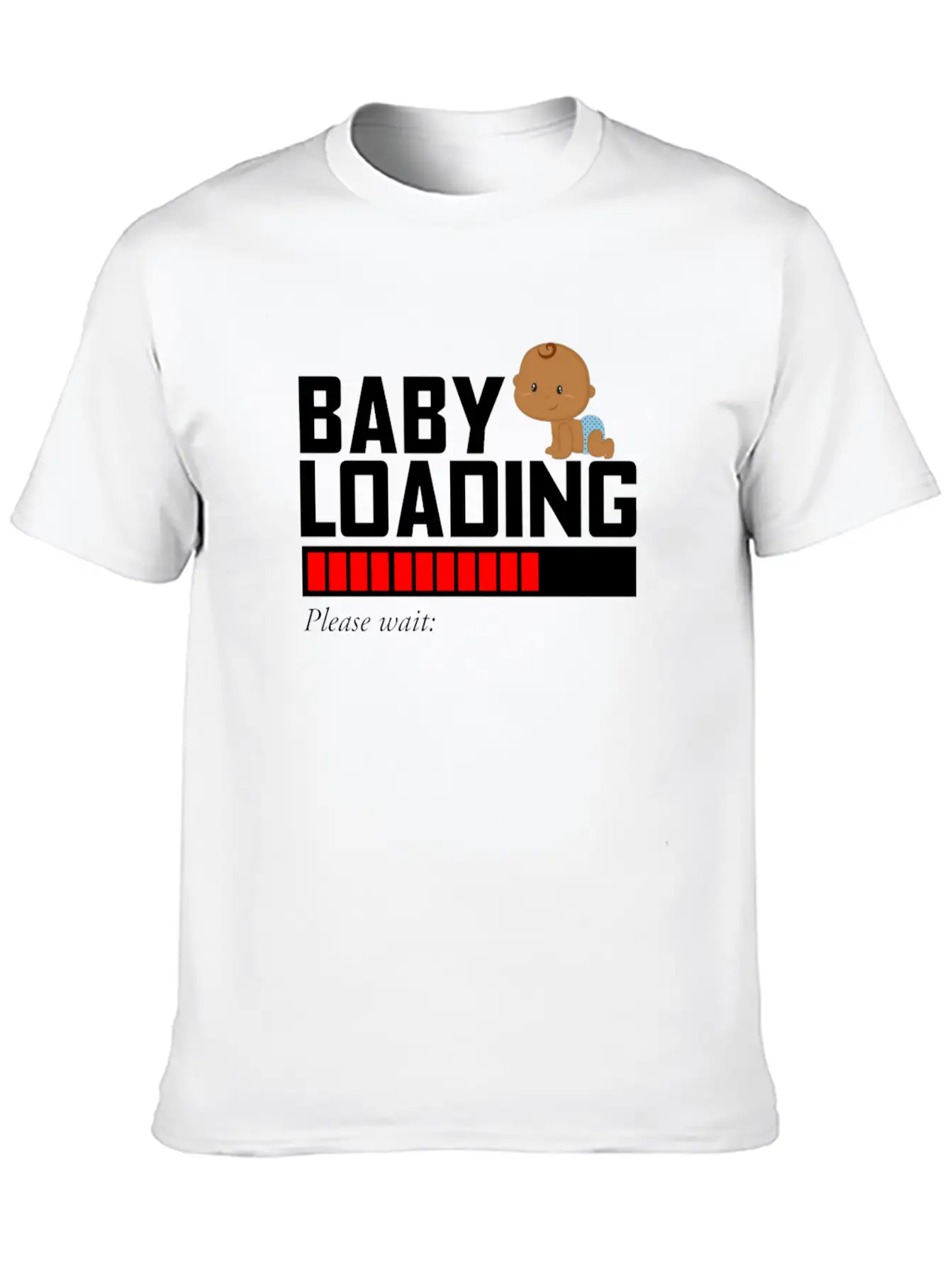 BABY LOADING Essential Cotton Tee For Daily Outfits ¨C Unisex Style