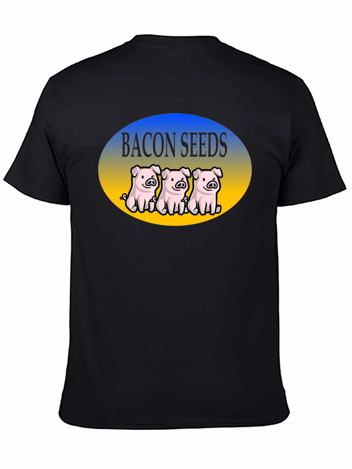 Bacon Seeds Essential Cotton Tee For Daily Outfits ¨C Unisex Style