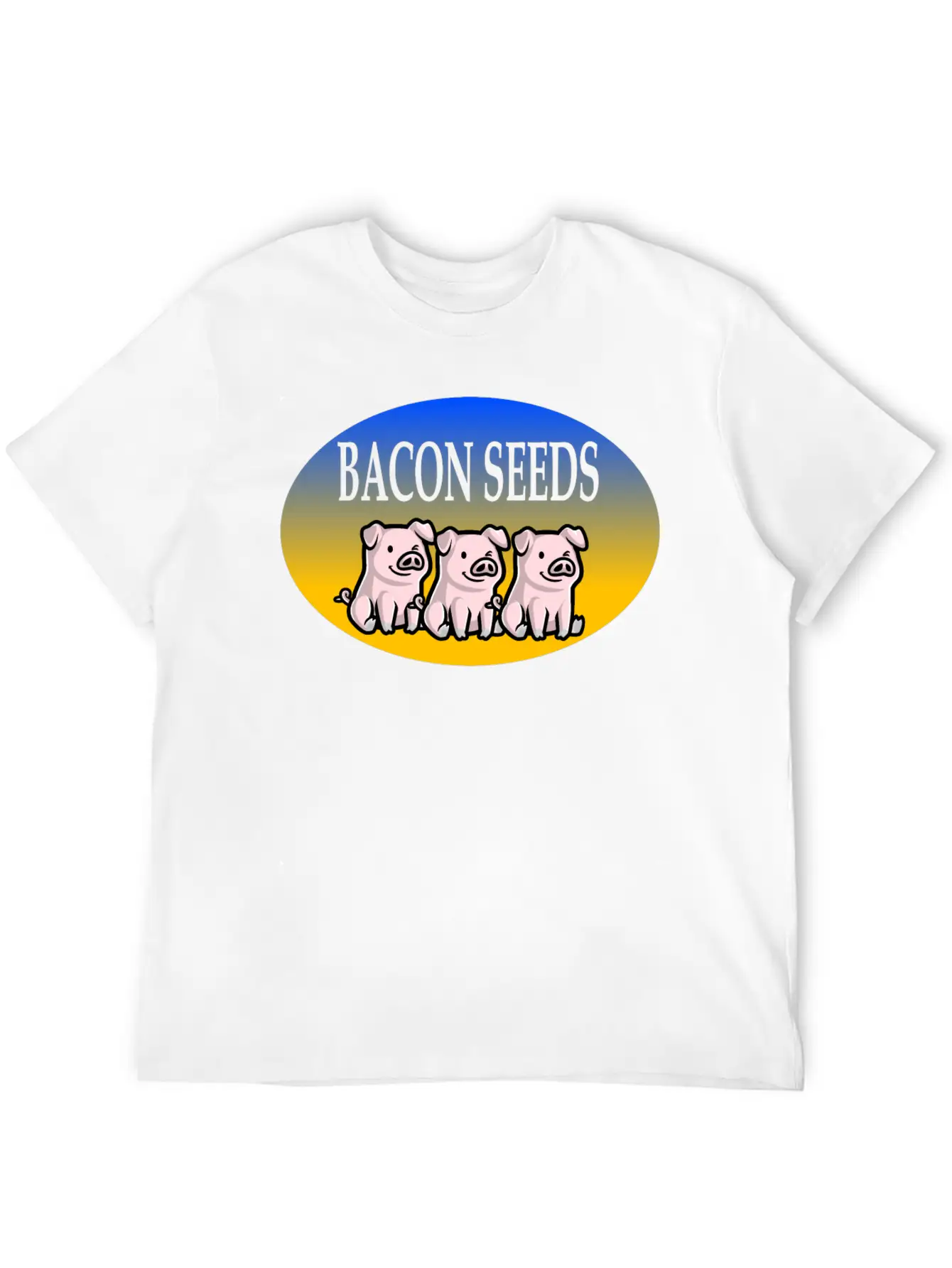 Bacon Seeds Essential Cotton Tee For Daily Outfits ¨C Unisex Style