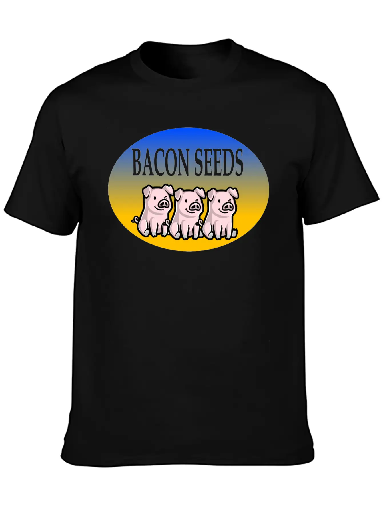 Bacon Seeds Essential Cotton Tee For Daily Outfits ¨C Unisex Style