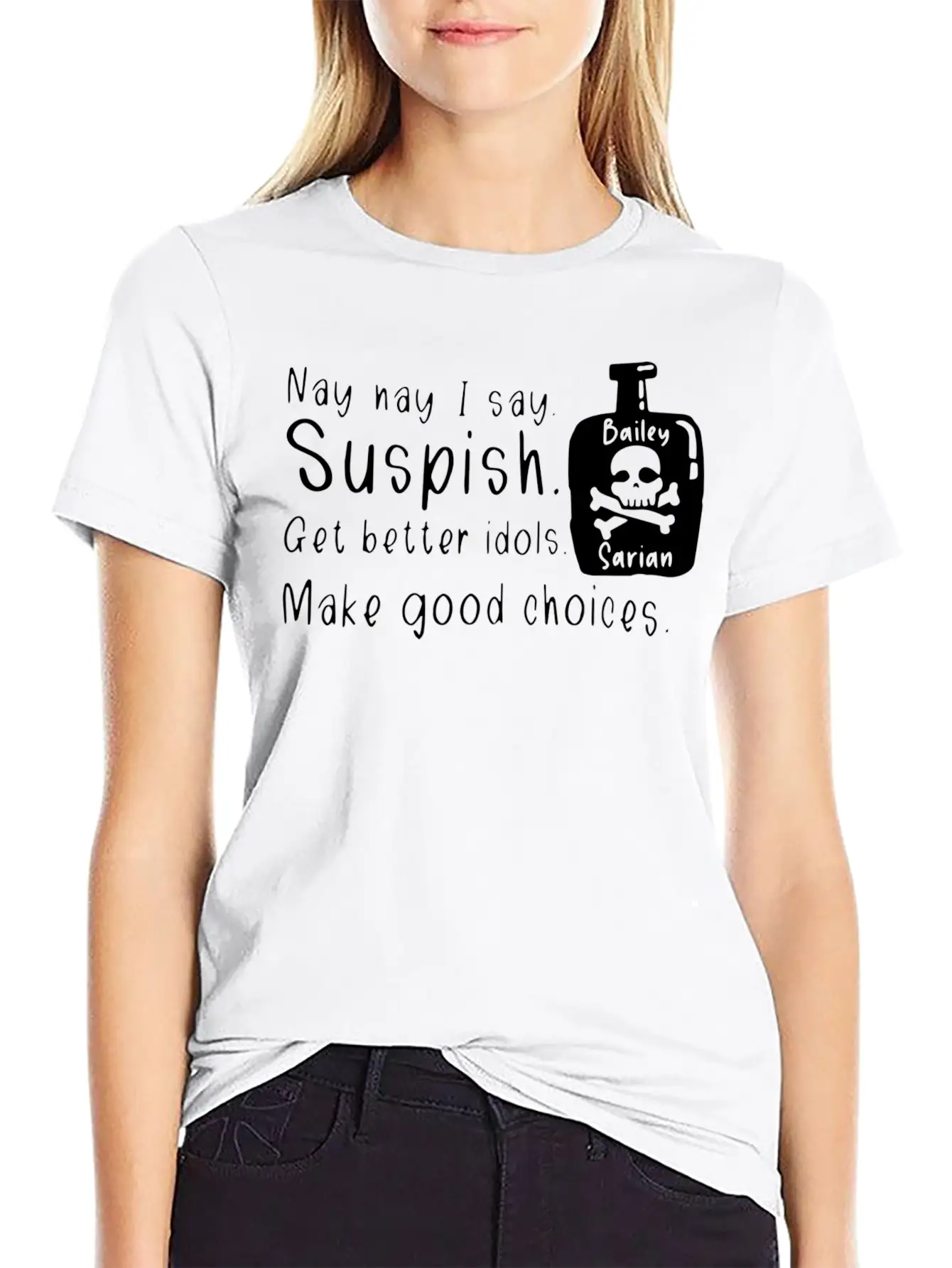 Bailey Sarian Makeup Mystery Gift Soft Cotton Short Sleeve Tee ¨C Unisex Wardrobe Staple