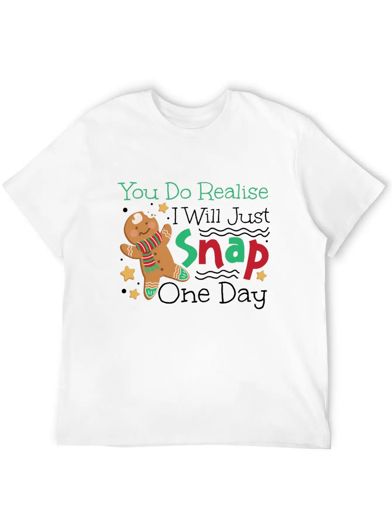 Bake Baking Christmas Gingerbread Soft Cotton Short Sleeve Tee ¨C Unisex Wardrobe Staple