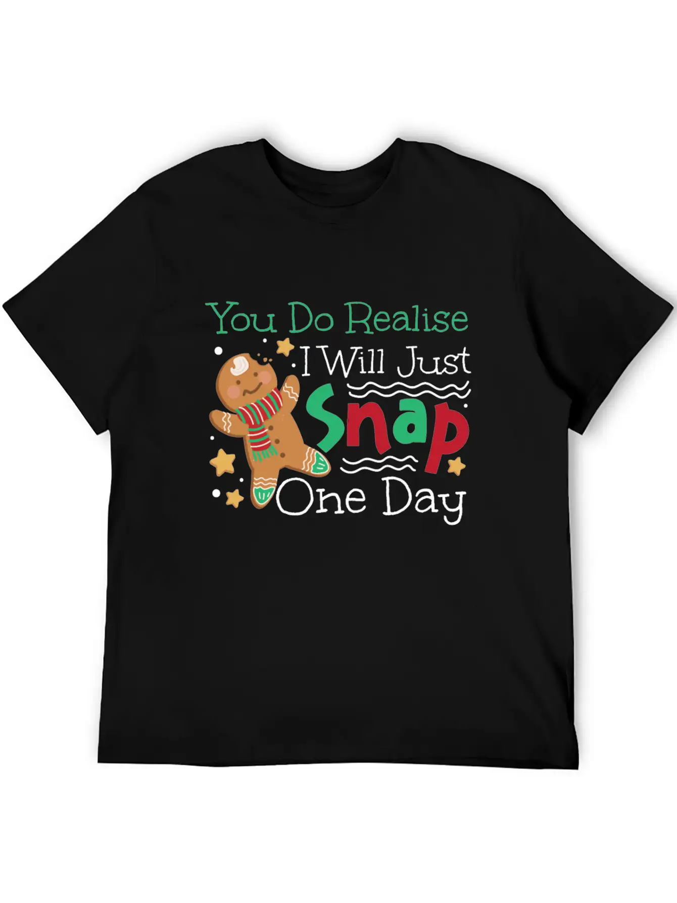 Bake Baking Christmas Gingerbread Soft Cotton Short Sleeve Tee ¨C Unisex Wardrobe Staple