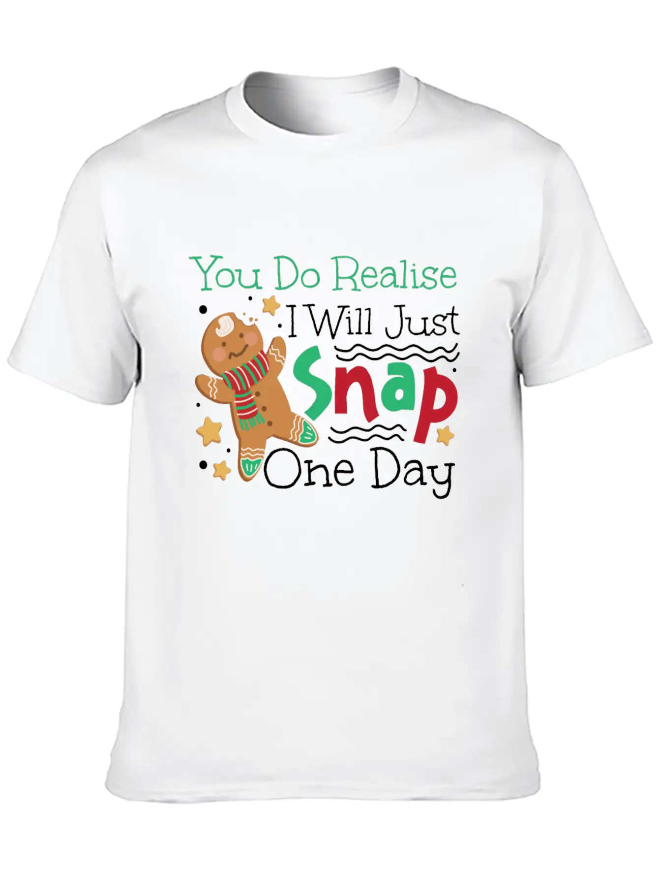 Bake Baking Christmas Gingerbread Soft Cotton Short Sleeve Tee ¨C Unisex Wardrobe Staple